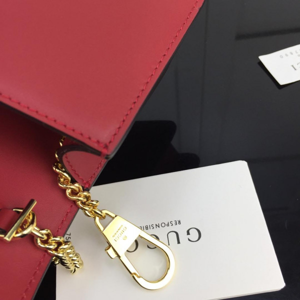 g*u*i sylvie leather S*per mini bag