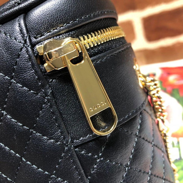 G*u*i quilted leather belt bag