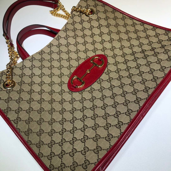 G*u*i 1955 horsebit large tote bag