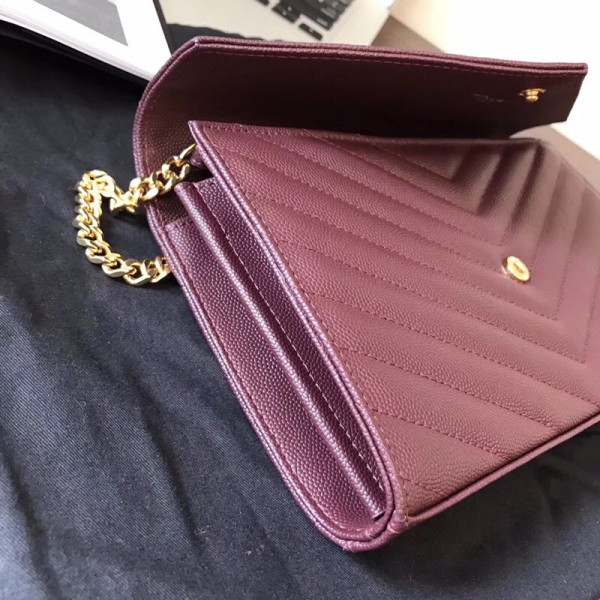 Y*L cassandre matelassÉ chain wallet