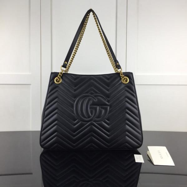 G*u*i gg marmont matelassé tote