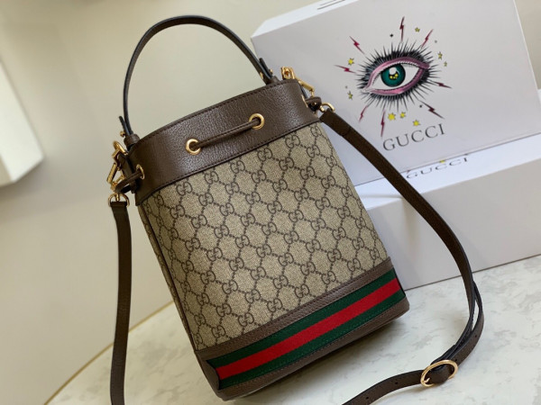 G*u*i ophidia gg bucket bag