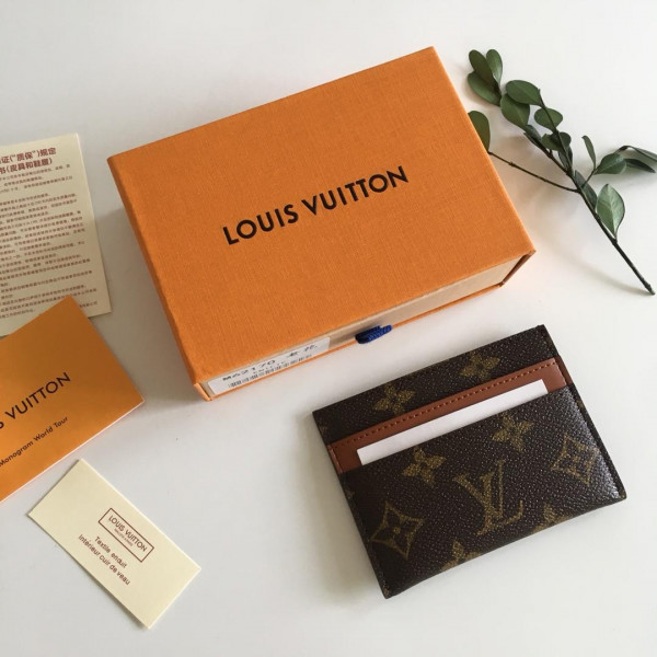 l0*is V*t0n bandouliere 50double card holder