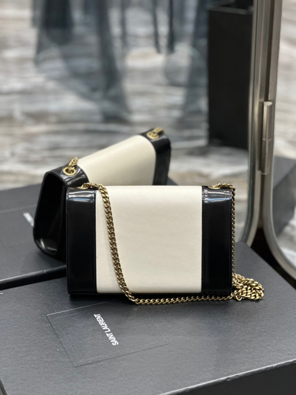 Y*L kate small two-tone leather shoulder bag