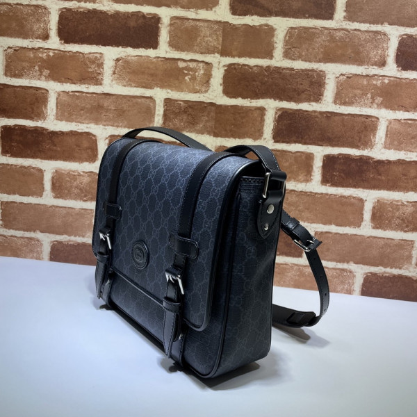 G*u*i gg messenger bag