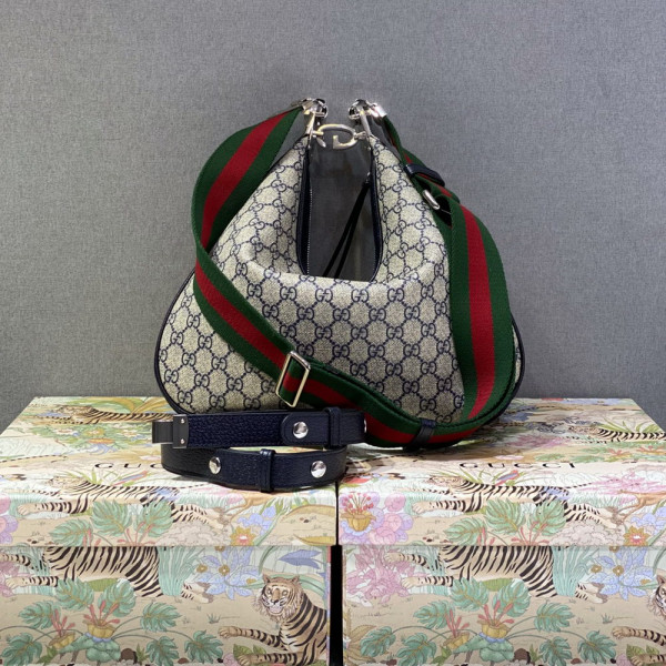 G*u*i attache large shoulder bag