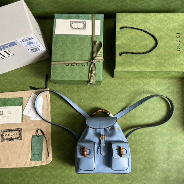 G*u*i bamboo small backpack