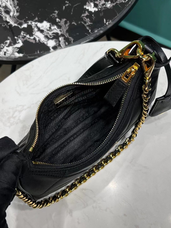 Pra*a re-edition 1995 chaîne re-nylon mini-bag