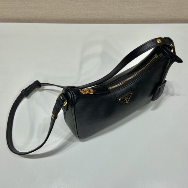 Pra*a re-edition saffiano leather mini bag