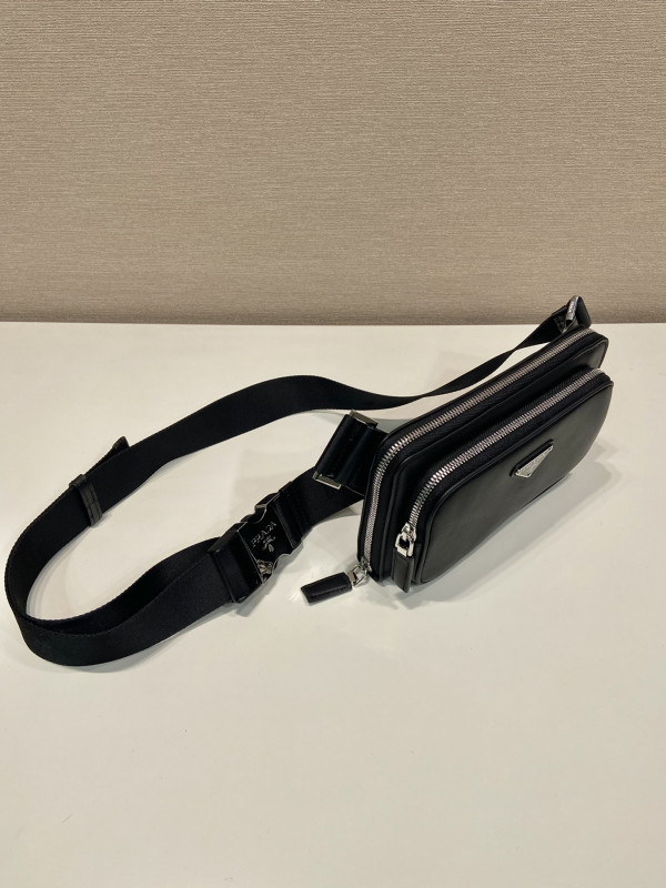 Pra*a leather belt bag