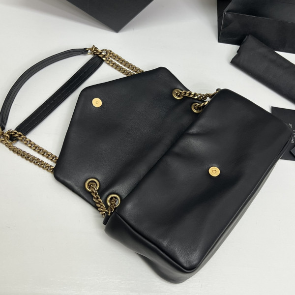 Y*L calypso in plunged lambskin