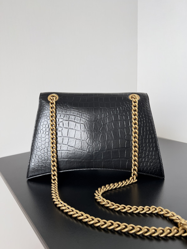 Ba*len*cia*ga hourglass bag-31*19.8*6.9cm