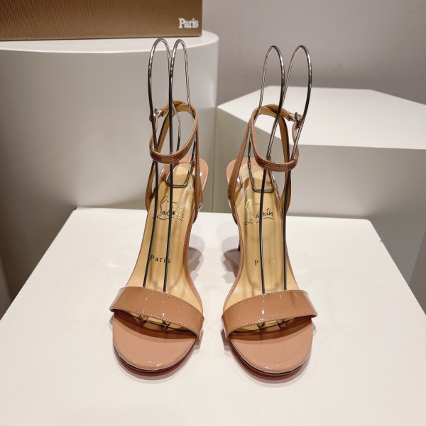 Ch**an louboutin ankle strap sandal
