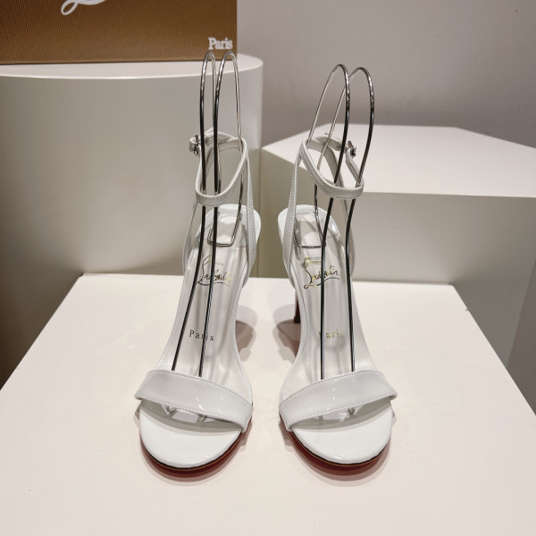 Ch**an louboutin ankle strap sandal