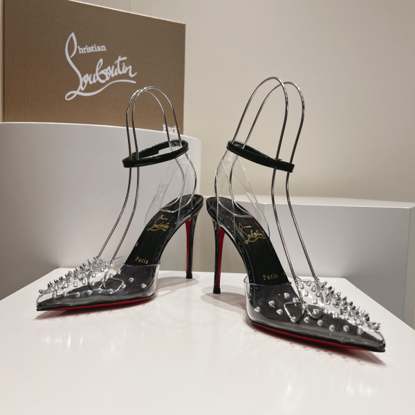 Ch**an louboutin ankle strap sandal