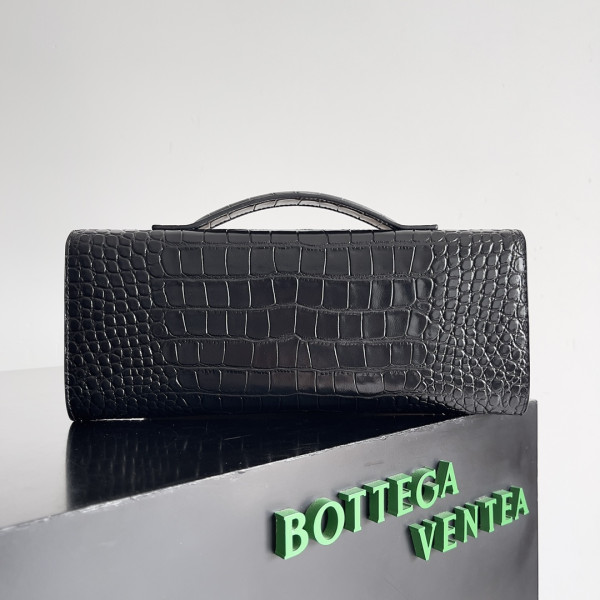bo*te*ga Ve*ne*ta long clutch andiamo with handle-31*13*3cm