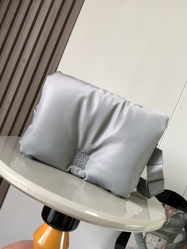 Lowee Goya Puffer leather shoulder bag-30*20.5*10CM