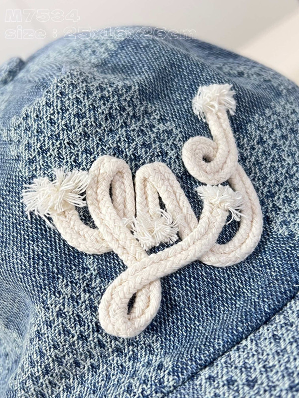 l0*is V*t0n damier denim 3d cap