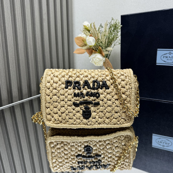 Pra*a crochet shoulder bag