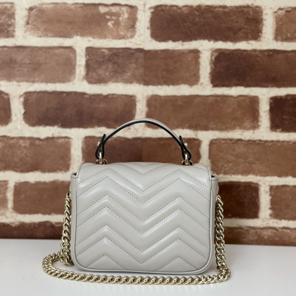 G*u*i gg marmont mini top handle bag-17*13*6cm