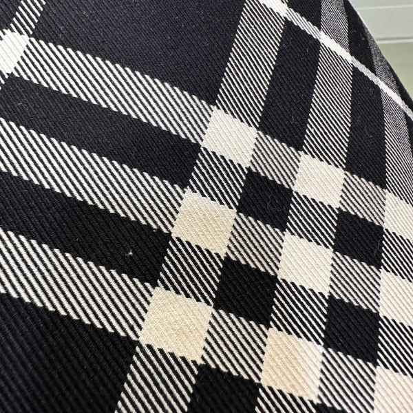 B**rry medium check drawstring pouch