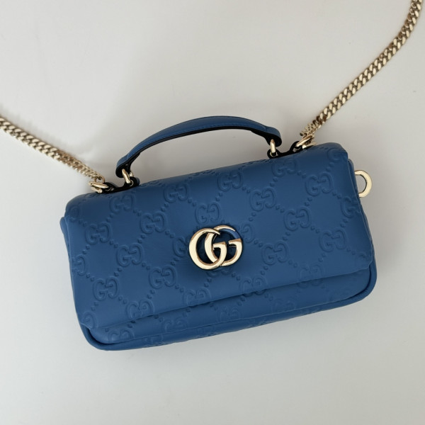 G*u*i gg milano mini top handle bag-21*12.5*4.5cm