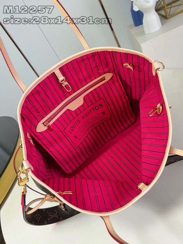 l0*is V*t0n neverfull bandoulière inside out mm-31*28*14cm