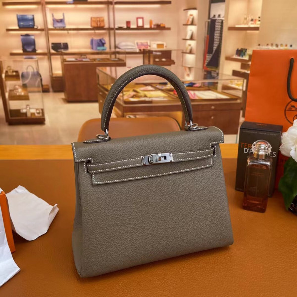 H**mes kelly 25cm all handmade togo leather