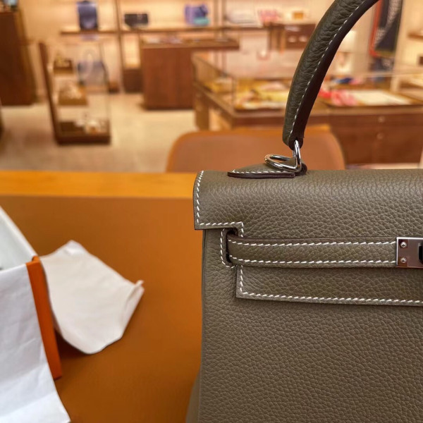 H**mes kelly 25cm all handmade togo leather
