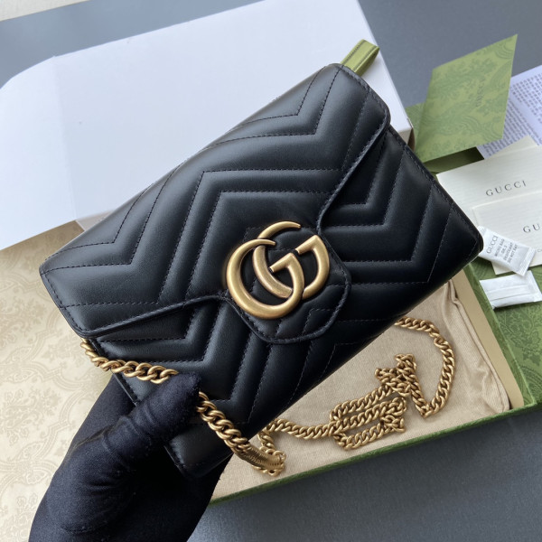 g*u*i gg marmont S*per mini bag