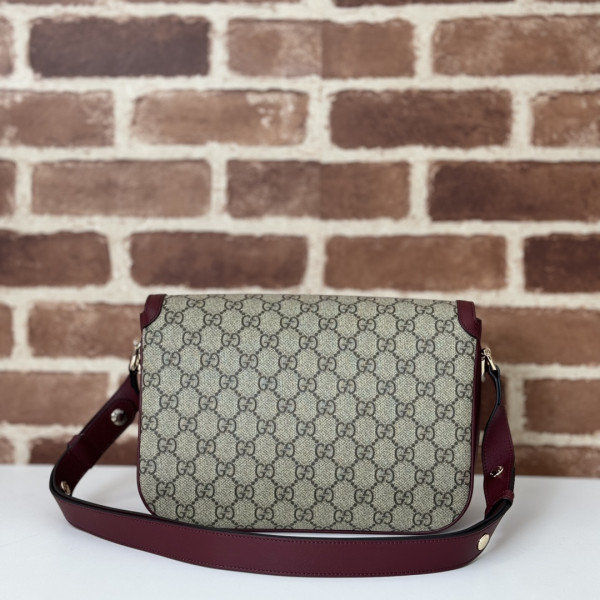 G*u*i horsebit 1955 soft small shoulder bag-25.9*17.5*9.9cm