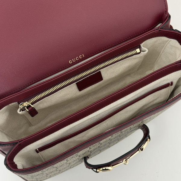 G*u*i horsebit 1955 soft small shoulder bag-25.9*17.5*9.9cm