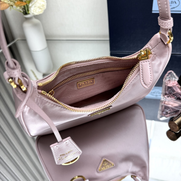 Pra*a re-edition 2005 re-nylon and saffiano mini bag