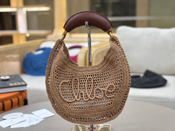 Chloe 25S summer banana hobo bag - 36*21.5*2cm