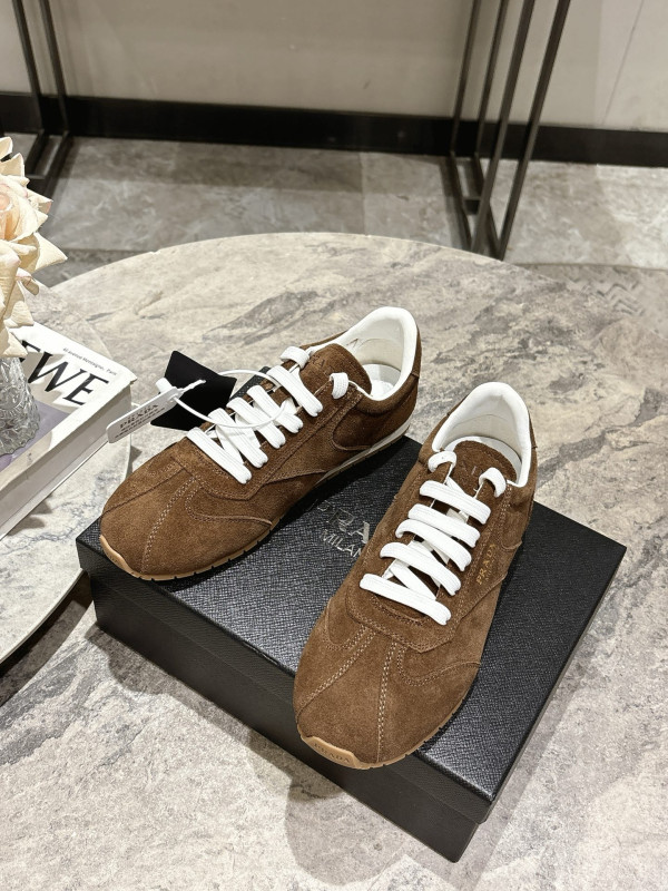 Pra*a montecarlo re-edition 2005 suede sneakers