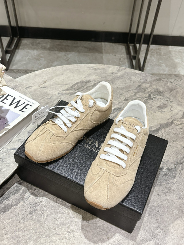 Pra*a montecarlo re-edition 2005 suede sneakers