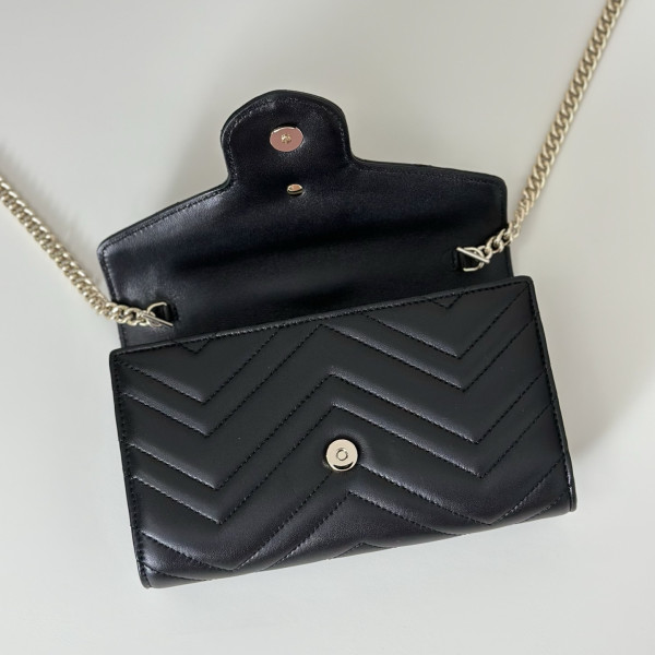 G*u*i gg marmont wallet on chain - 20*12*4cm