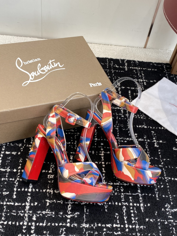 Ch**an louboutin heels sandal - 12.5cm