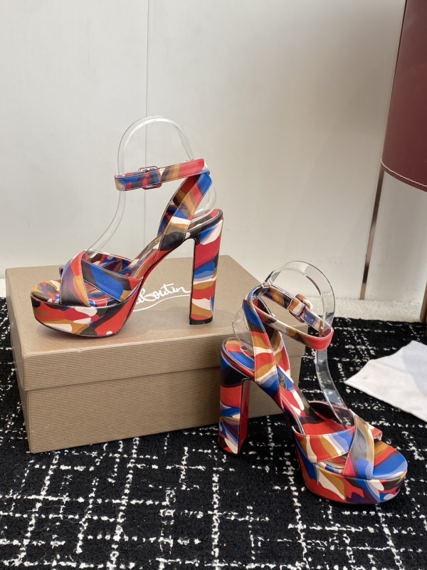 Ch**an louboutin heels sandal - 12.5cm