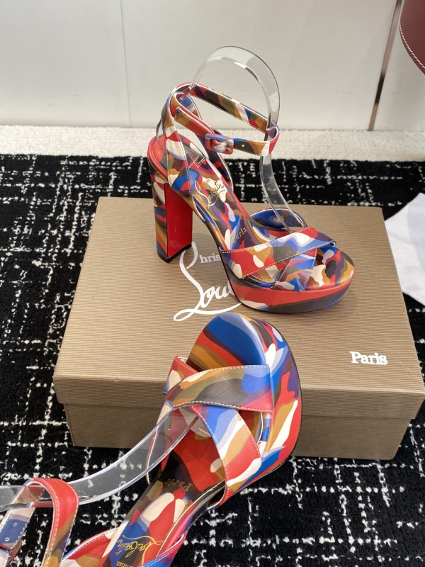 Ch**an louboutin heels sandal - 12.5cm
