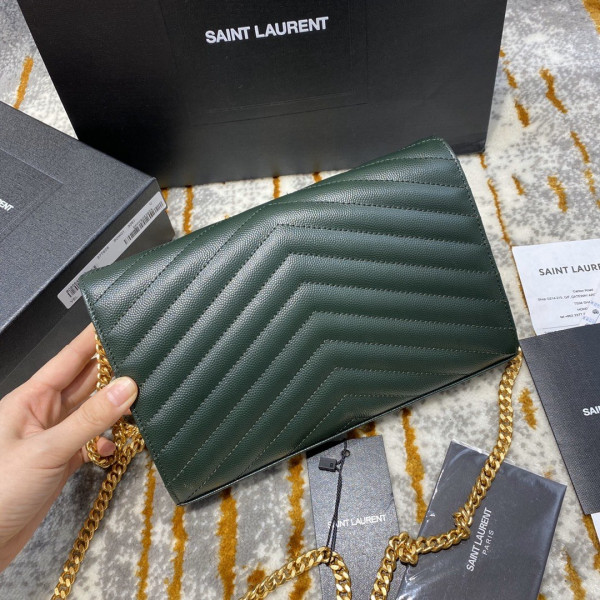 Y*L cassandre matelassÉ chain wallet