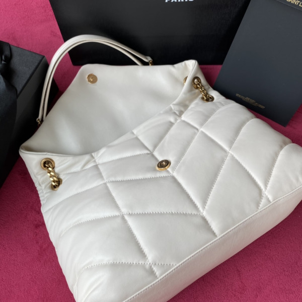 Y*L puffer medium bag in quilted lambskin